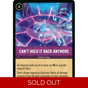 Can't Hold It Back Anymore